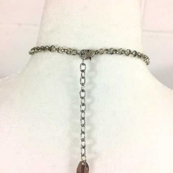 Necklace, Color: silver with grey stones/accents - Picture 5 of 7